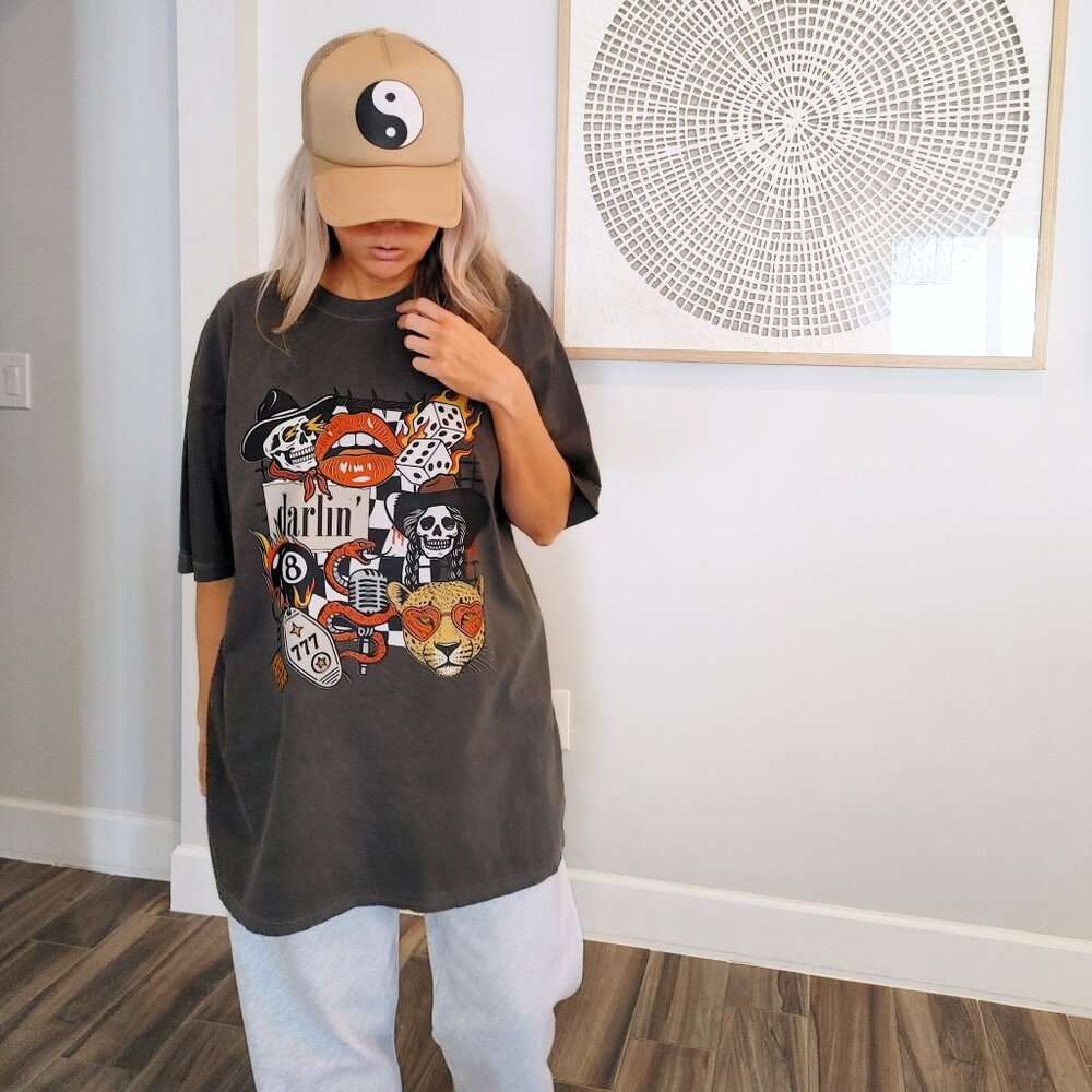 NWT Western Tattoo Darlin' T-shirt - Picture 4 of 13